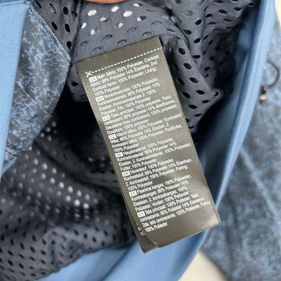 Kari Traa Womens Jacket Small Blue Ane Astro Speckled Wind Resistant Performance - Picture 9 of 13